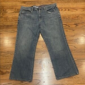 Mens Urban Pipeline relax fit boot cut jeans size 36/30